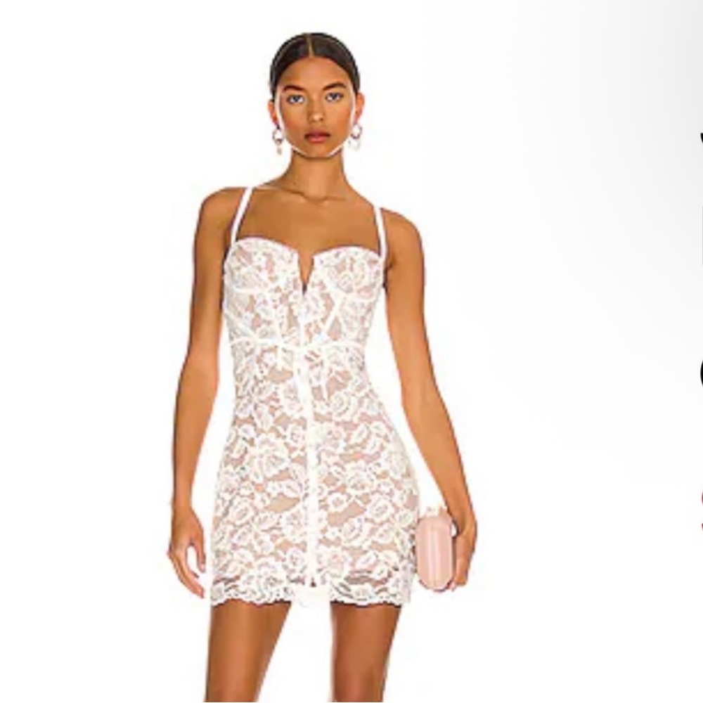 For Love and Lemons Lace Mini Dress